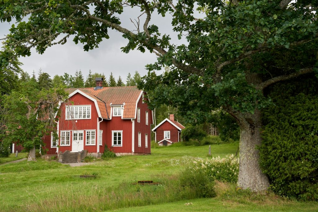 Nytt tak, villa på Ekerö